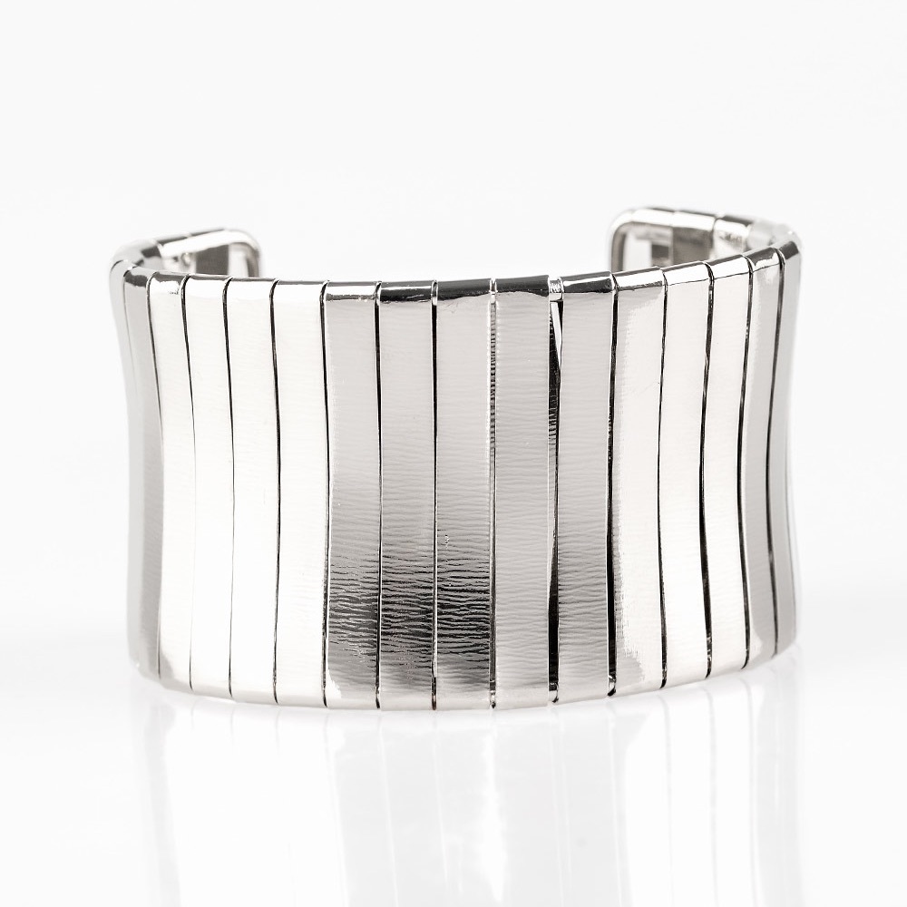 Paparazzi Silver Cuff Bracelet